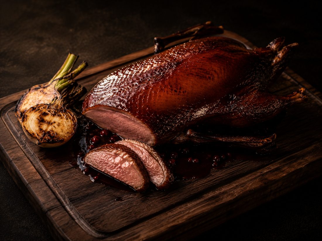 Dry-aged duck
